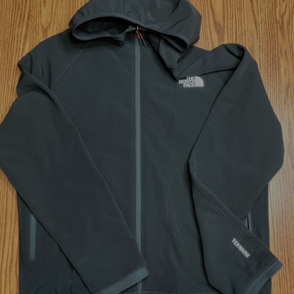 Mens Large The North Face Tekware Full Zip Fleece Hoodie Top Jacket Like New - Picture 1 of 4